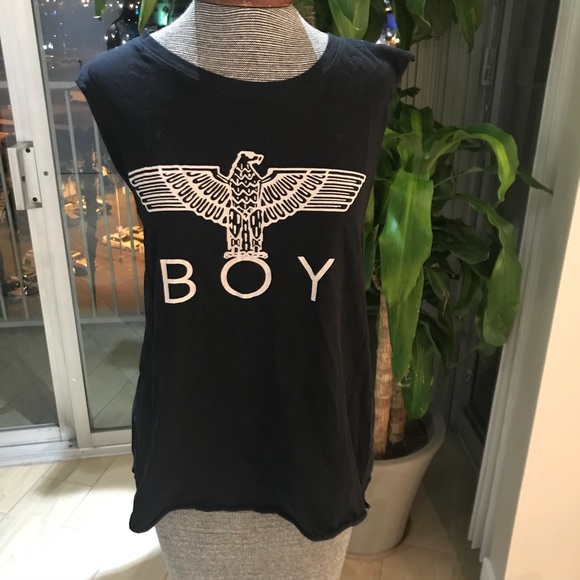 Boy London Tops - Boy London sleeveless oversized tank top